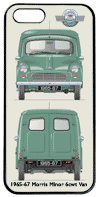 Morris Minor 6cwt Van 1965-70 Phone Cover Vertical